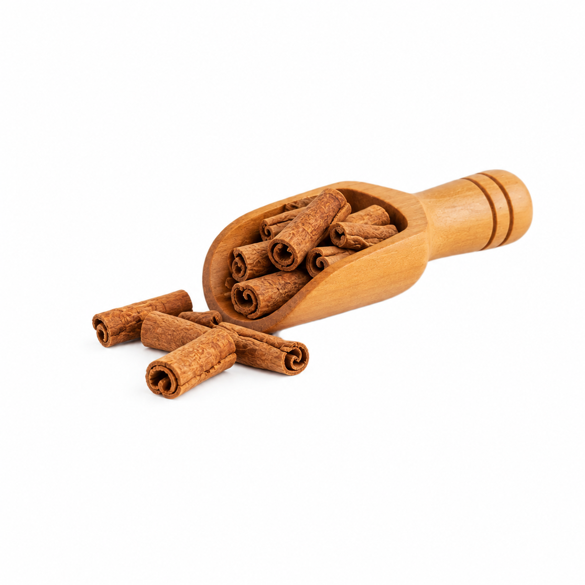 Canela en rollo en cucharita de madera – presentación de 30 g
