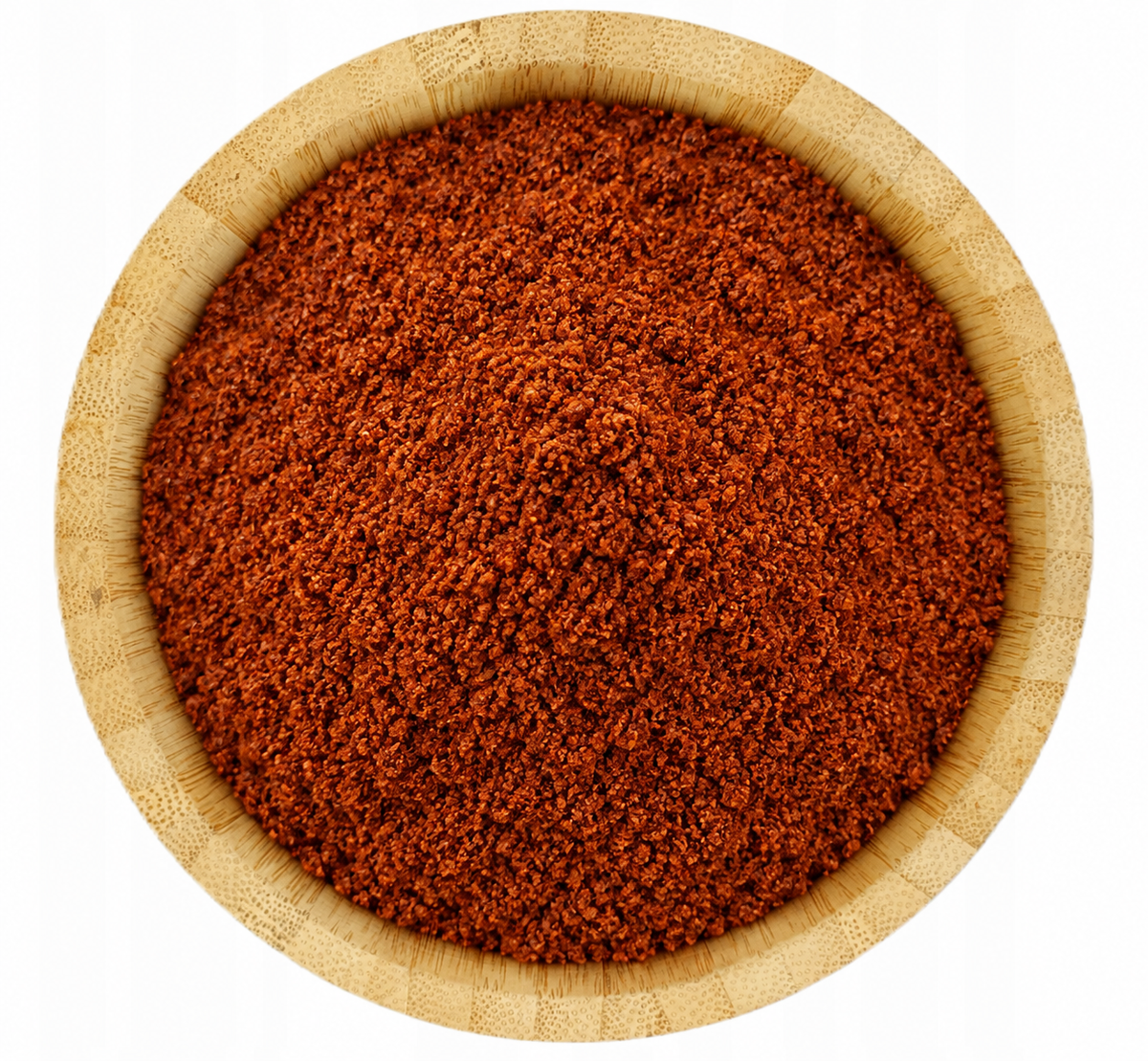 Chili Blend Powder en tazón de bambú