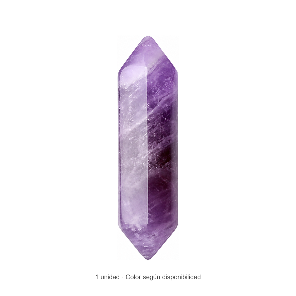 Una piedra de color surtido según disponibilidad — pieza ilustrativa