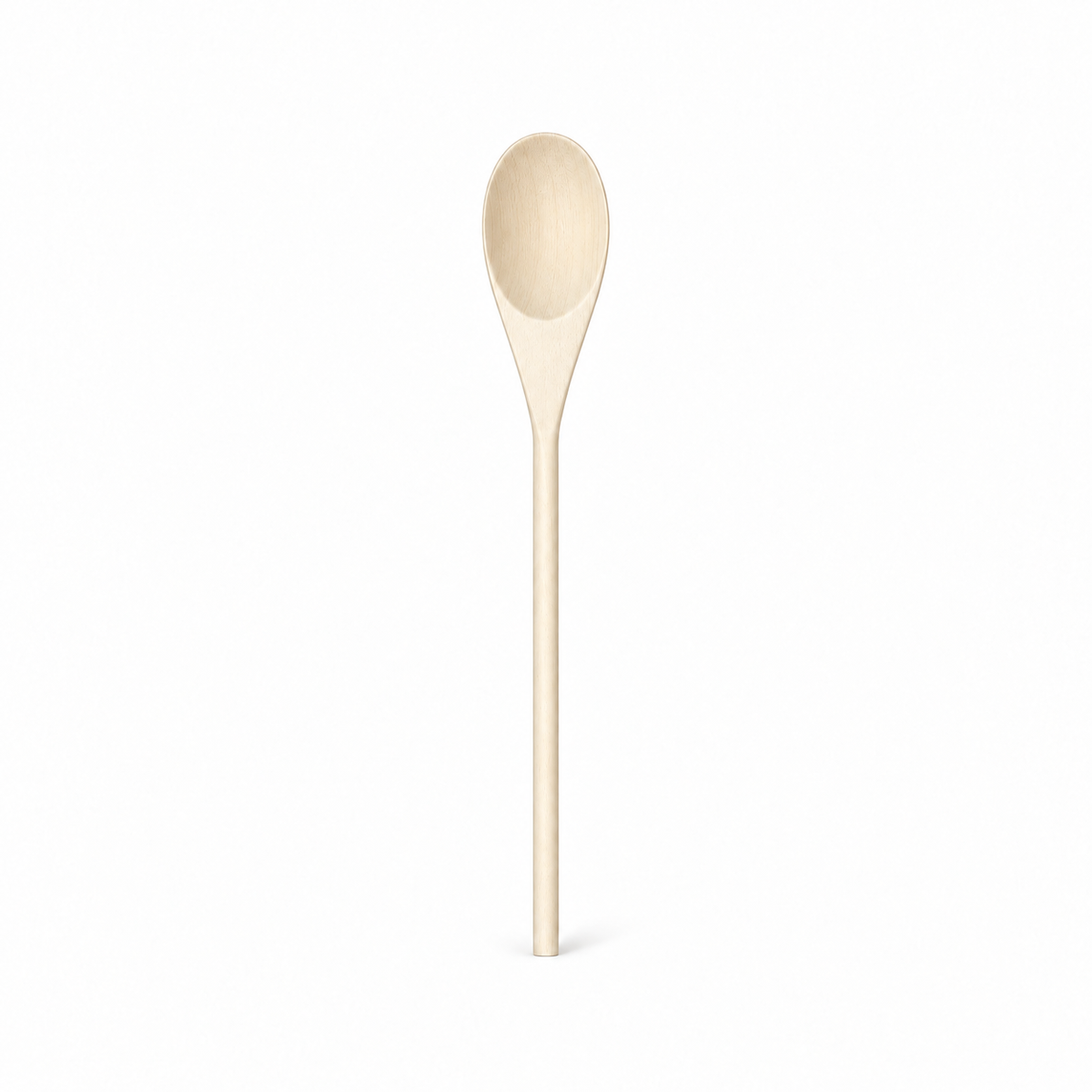 Cucharón de Madera 12 pulgadas - Unidad sobre fondo blanco
