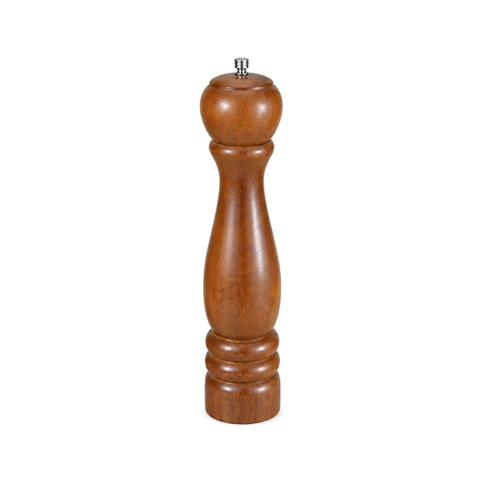 Molino de Pimienta de Madera 12 pulgadas — fotografía del producto sobre fondo blanco.