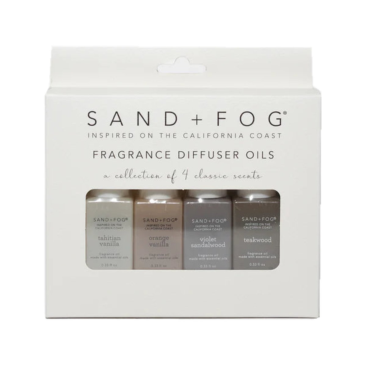 Sand + Fog - Aceites Aromáticos para Difusor — fotografía del producto sobre fondo blanco.