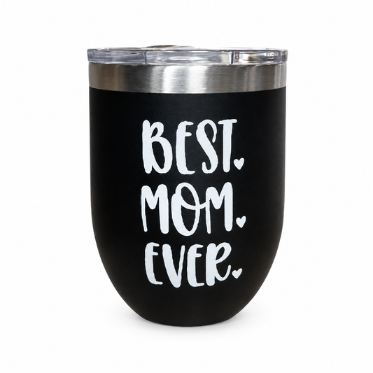 Vaso Térmico Negro - Tumbler — fotografía del producto sobre fondo blanco.