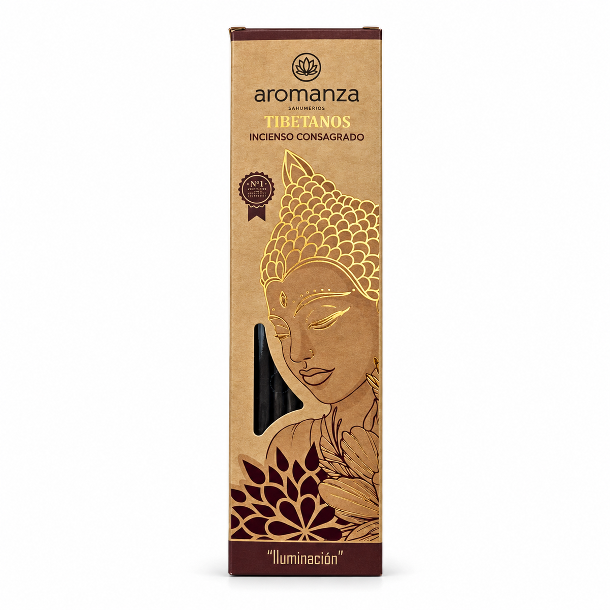 Caja de sahumerios Tibetanos Aromanza Iluminación