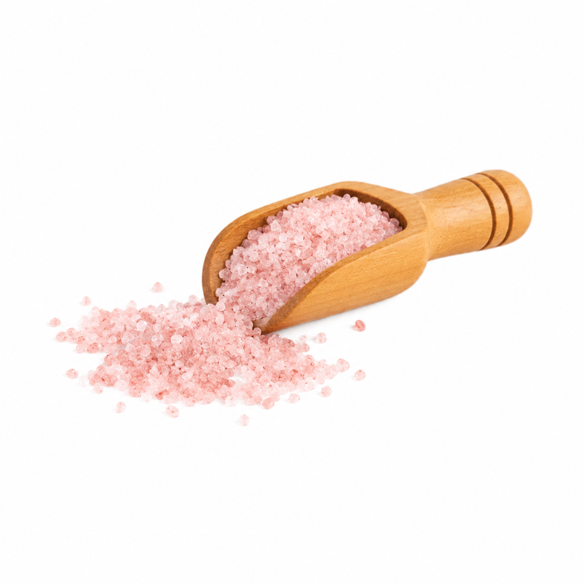 Sal de cura en cucharita de madera