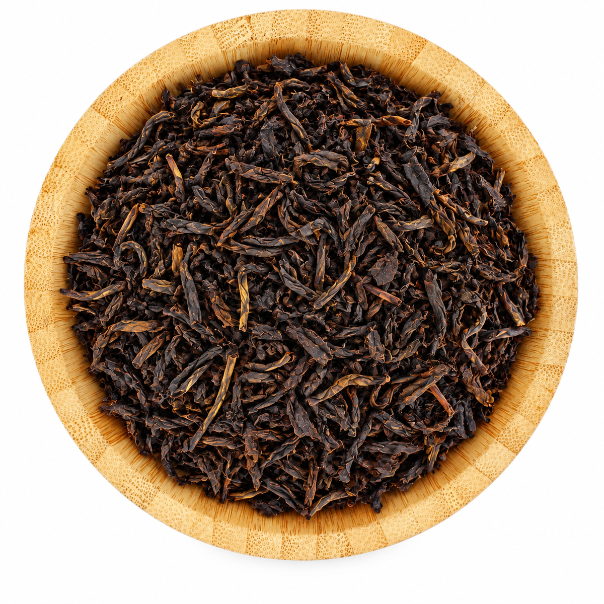 Té English Breakfast en tazón de bambú