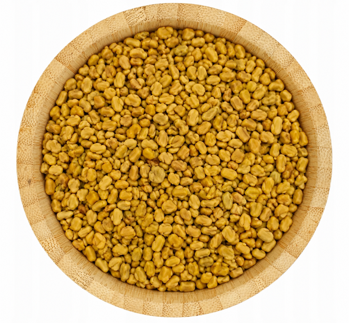 Fenogreco en tazón de bambú – presentaciones de 500 g y 1 kg