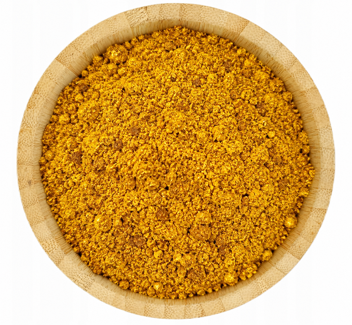 Golden Milk Mix en tazón de bambú