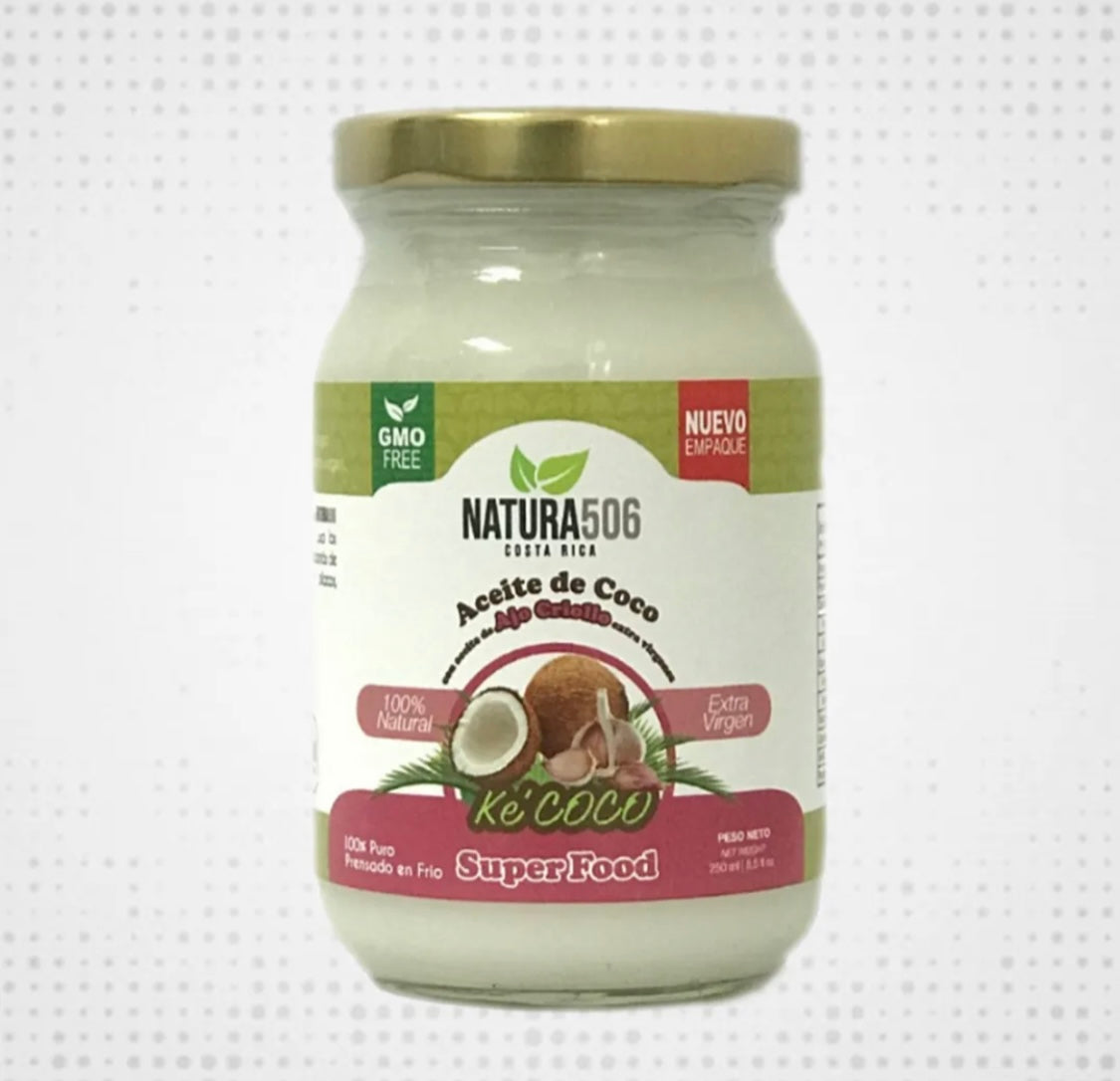 Aceite de Coco con Ajo 250ml