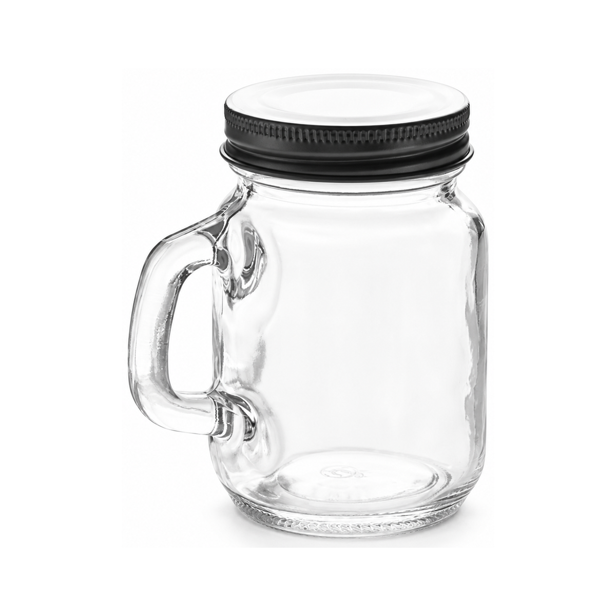 Frasco Mason Jar — fondo blanco, encuadre uniforme