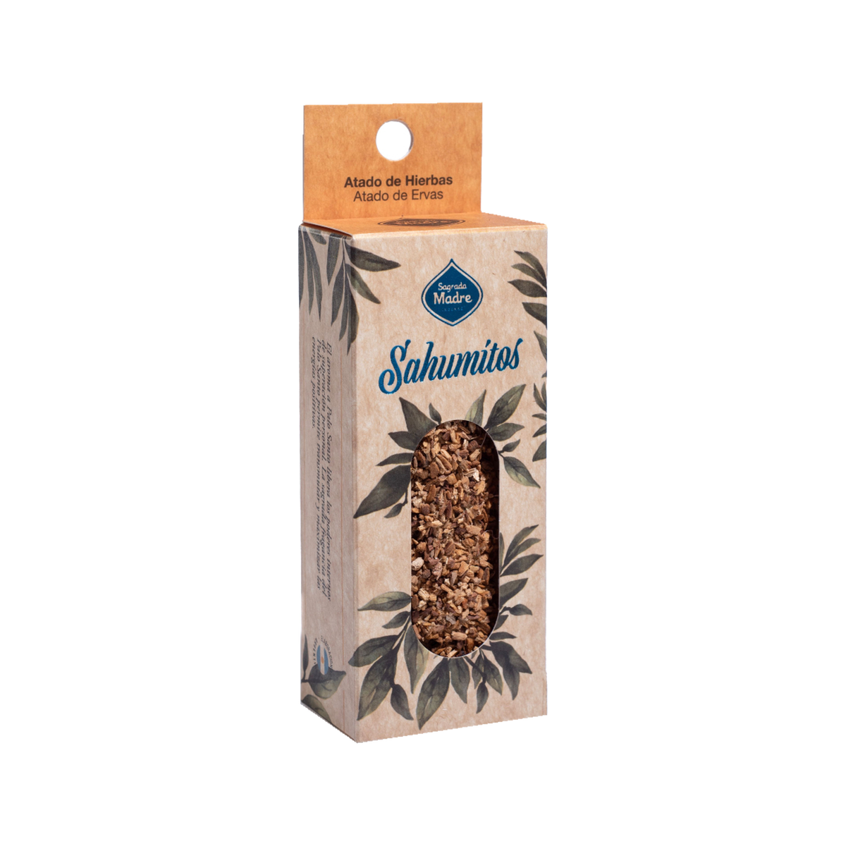 Sahumito · Palo Santo — fondo blanco, encuadre uniforme