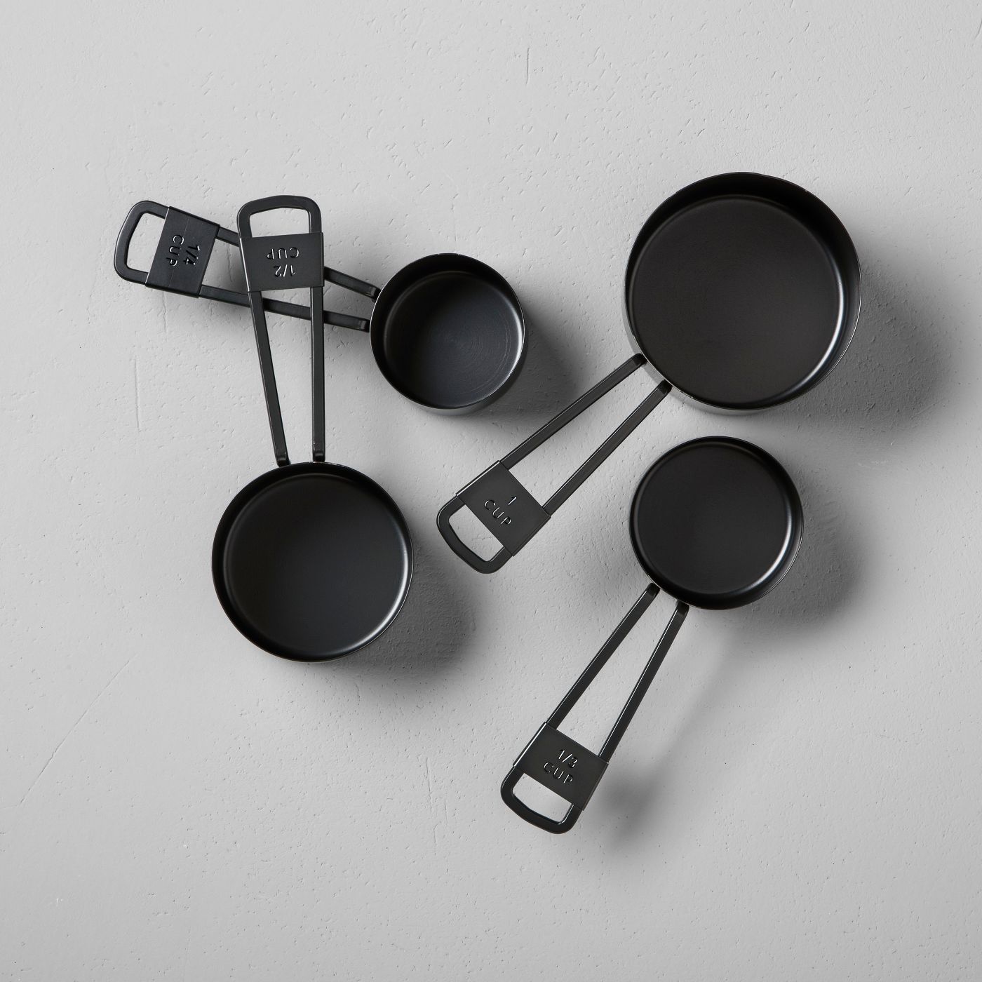 Set Tazas Medidoras Negras / Measuring - Cups