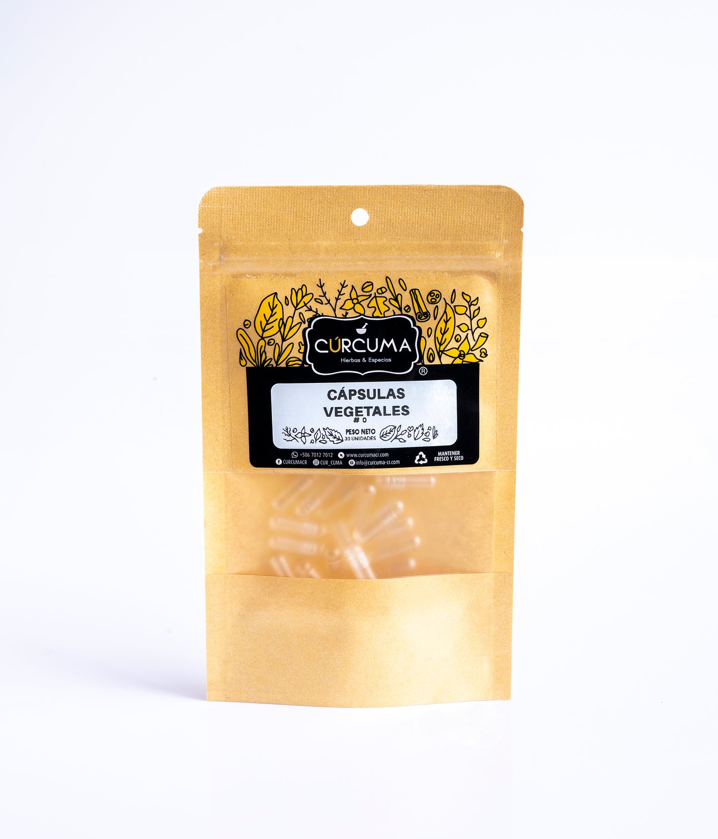 Cápsulas Origen Vegetal - Vegetarian Capsules