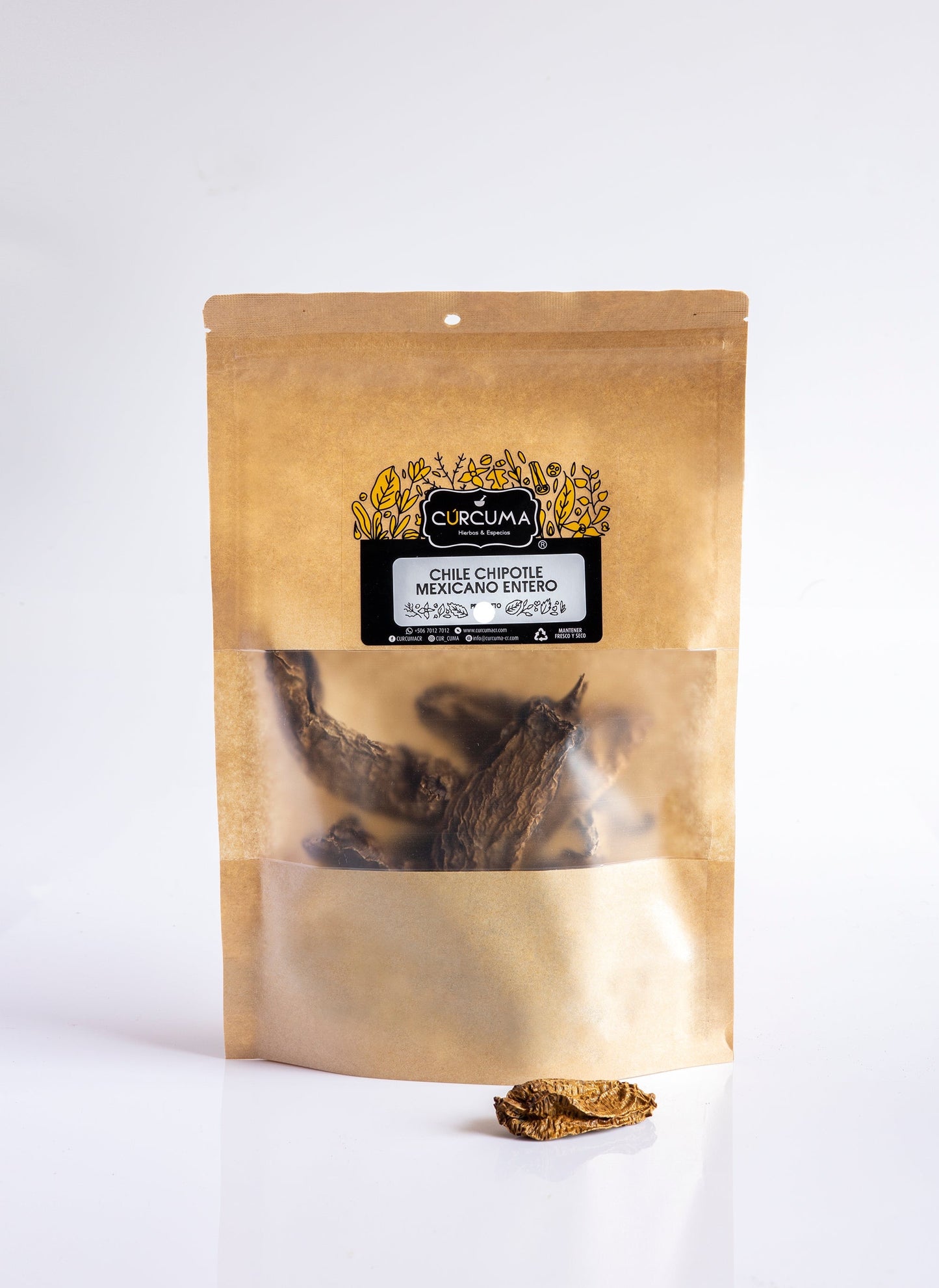 Chile Chipotle Entero - Chipotle Pepper, Whole