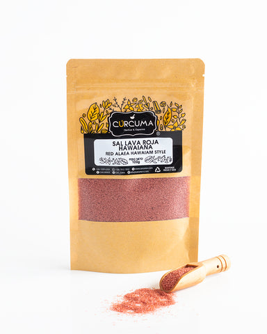 Sal Lava Roja Hawaiana - Red Aldea Hawaian Salt