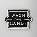 Wash Your Hands - Rótulo