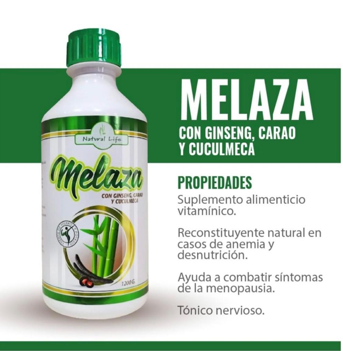 Melaza Con Ginseng, Carao & Culculmeca 500ml