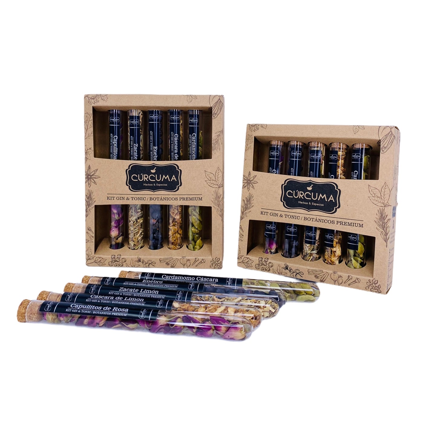 Kit Gin Tonic 5 Botánicos Premium