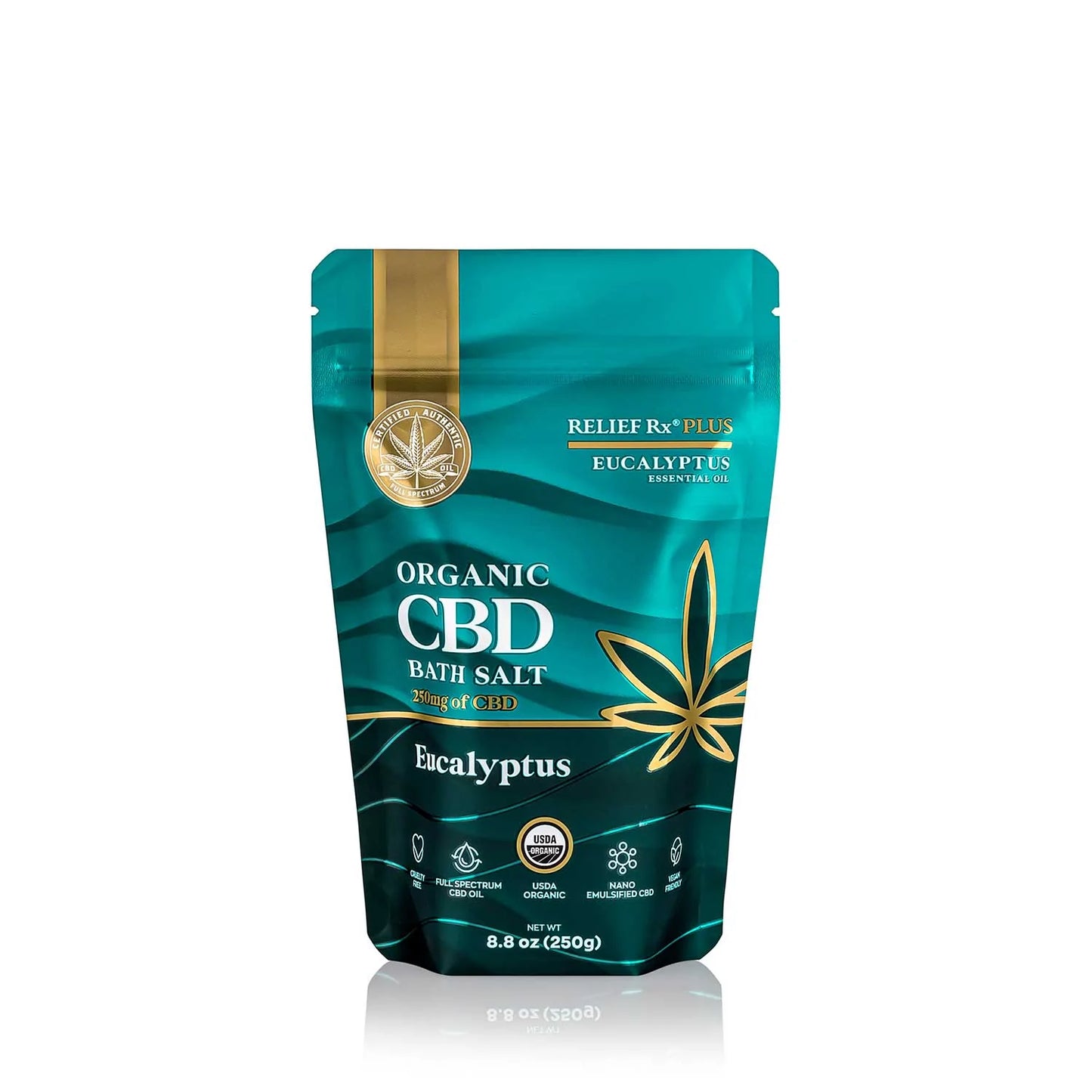 Organic CBD Bath Salt (Original - Eucalipto - Lavanda - GrapeFruit) 250g