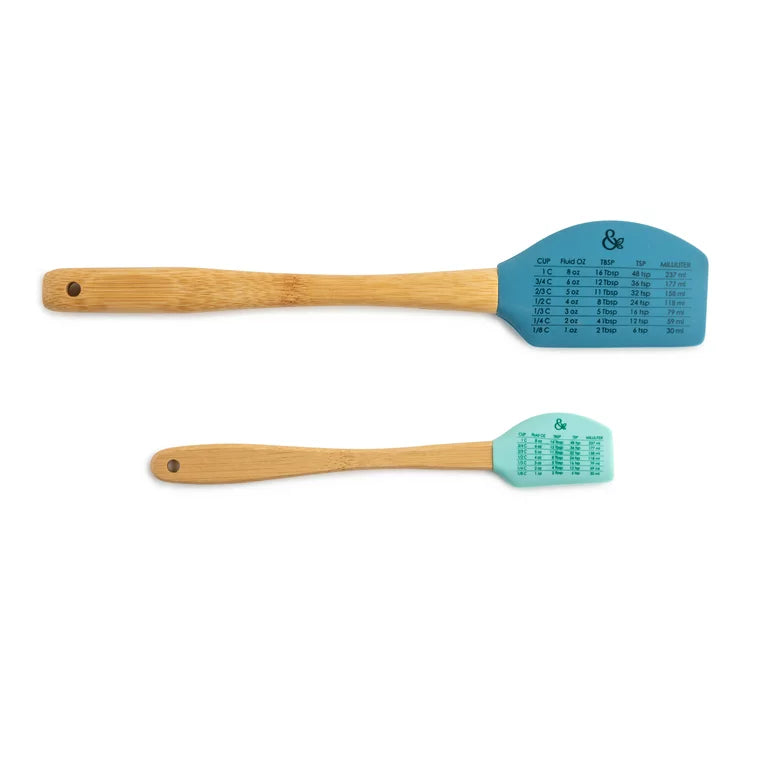 Thyme & Table Large & Mini Pointed Silicone Spatula